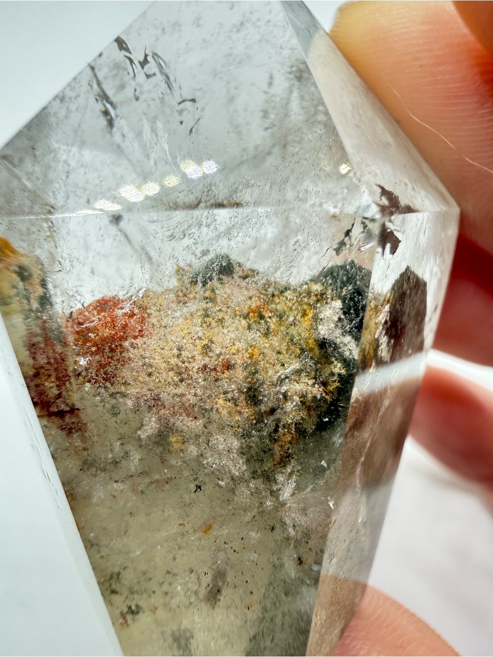 Garden (Lodolite) Quartz Tower
 -      Bio-Dome Botanical - Picture 8 of 10